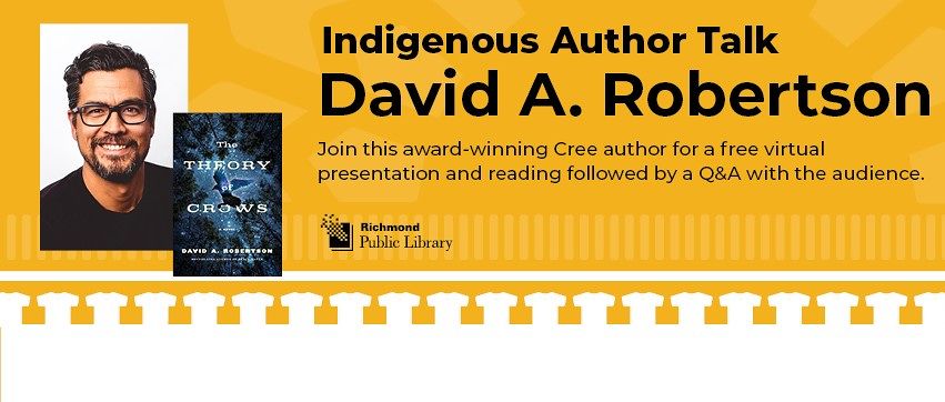 Indigenous Author Talk with David A. Robertson